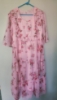 Picture of Never worn baby pink floral  long gown XXXL