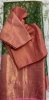 Picture of New semi kanchi pattu saree with scallop blouse