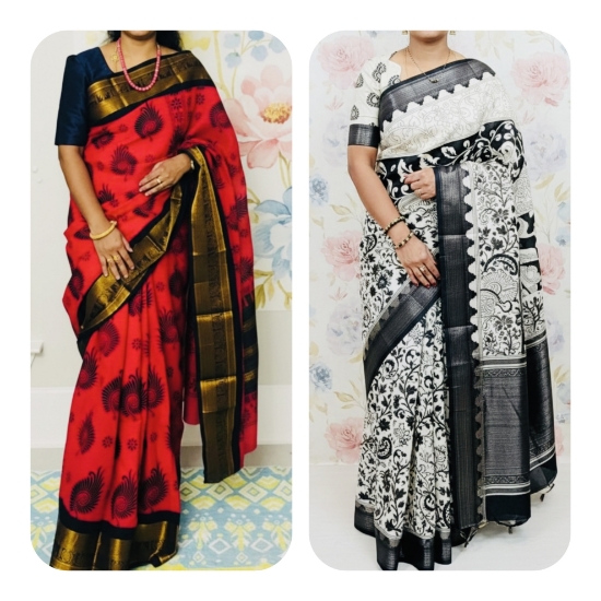 Picture of Combo : Pure Kanchi cotton sarees 