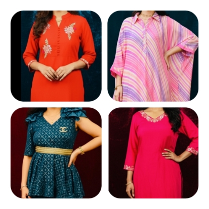 Picture of Combo : 4 Designer Co Ord Sets 