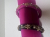 Picture of 14 Raw Silk Maggam Work Bangles 2'4