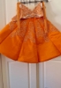 Picture of PL714 BK Gayatri structured Swarovski croptop 4-6y
