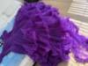 Picture of Dreamy Purple Ruffle Maternity Gown