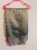 Picture of Crushed Tissue Saree W/ Petite Point Embroidery 