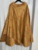 Picture of Yellow and red brocade lehenga