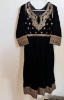 Picture of Black velvet pakistani anarkali set