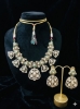 Picture of NEW Moissanite and kundan choker with earrings 