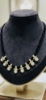 Picture of Combo : New  Lotus choker  & black diamonds  victorian chain 