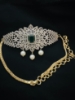 Picture of Combo : Diamond  choker &  5 layer haram with earrings 
