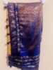 Picture of Hand Embroidered Gap Border Handloom Kanchi pattu saree  