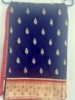 Picture of navy blue paithani saree