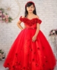 Picture of Li & Li party wear roses gown 6-7Y