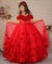 Picture of Li & Li party wear roses gown 6-7Y