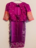 Picture of Handloom All over Pichwai Kanchi Pattu Saree with gap border . 