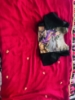 Picture of Hand Painted Ravi Varma blouse w/hand painted saree 