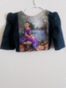 Picture of Hand Painted Ravi Varma blouse w/hand painted saree 