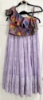 Picture of Lilac Chikankari Crop top and skirt 6-7y