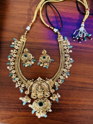 Picture of Lakshmi jalebi necklace