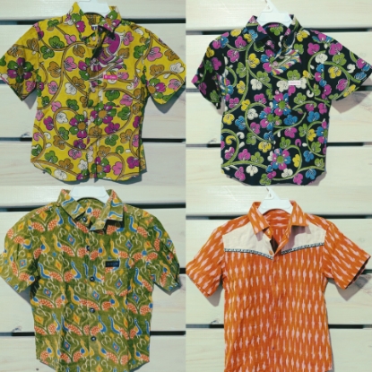 Picture of Cute kalamkari shirts combo 1y