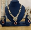 Picture of Kundan Necklace with matching earrings 