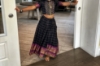 Picture of Temple border lehenga with mirror work blouse 6-7y