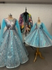 Picture of Luxury Designer Multicolor Shimmer Ball Gown 
