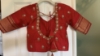 Picture of Elegant peacock semi paithani saree with red border with zardosi blouse