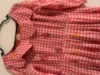 Picture of Trendy Gingham frock with scallop neck
