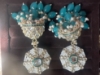 Picture of Statement kundan jhumkas and earrings combo 