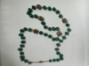 Picture of Emerald Pumpkin beads mala  