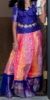 Picture of Multi color Pure kanchi Pattu Lehanga with Maggam work blouse 8-9y