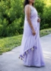 Picture of Lavender Saree and Multi-Color Sequin Blouse