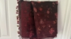 Picture of Elegant Deep Maroon Floral Organza Saree with Matching Blouse & Tassel Detail
