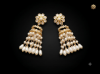 Picture of Pearl and victorian earrings combo 