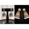 Picture of Pearl and victorian earrings combo 