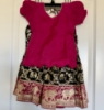 Picture of Black and pink lehenga 2-3 years