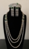 Picture of Diamond replica layered necklace set 