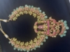 Picture of  Balaji Pendant Necklace with Kemp Jadau Units, NO earrings | Shobitam Jewelry