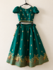 Picture of Trending space silk kids half saree 8-10Y