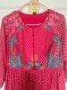 Picture of Pure Chinnon Leheriya dress with cutdana work