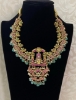 Picture of  Balaji Pendant Necklace with Kemp Jadau Units, NO earrings | Shobitam Jewelry