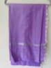 Picture of Lilac and silver soft silk saree