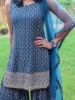 Picture of Heavy embroidered sharara set