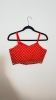 Picture of PL729 Indowestern red Cape style 3 piece set