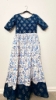 Picture of PL747 floral velvet frock 