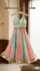 Picture of Multi colour kota silk Crop Top 6-8Y