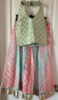 Picture of Multi colour kota silk Crop Top 6-8Y