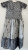 Picture of Black and silver  tissue organza lehenga 2-4y