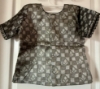 Picture of Black and silver tissue organza Lehanga 6-8Y
