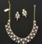 Picture of Moissanite kundan and ruby set 
